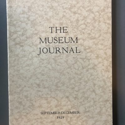 The Museum journal / University of Pennsylvania